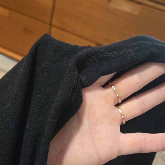 Beyond the Bump Black High-Waisted Leggings - Picture 4 of 7